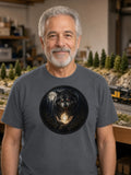 The Wolf and the Shining Gem Tee – Asphalt