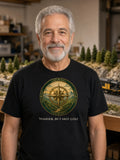 Wander, but Not Lost Compass Tee – Black