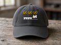 HO HO HO Model Railroad Dad Hat