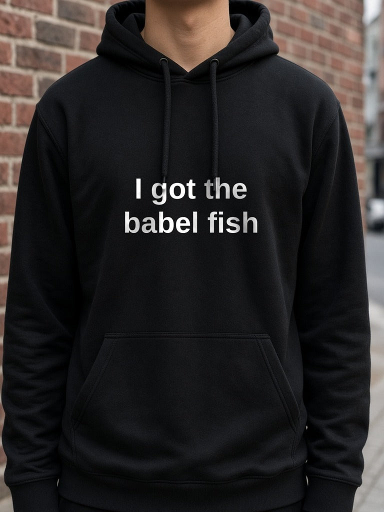 Infocom Babel Fish Retro Hoodie