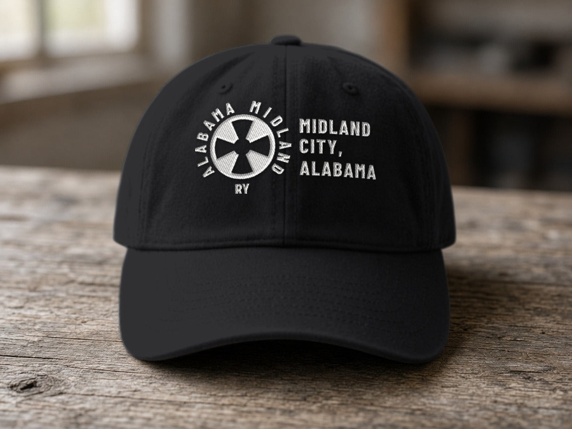 Alabama Midland Railway Midland City Hat – Black