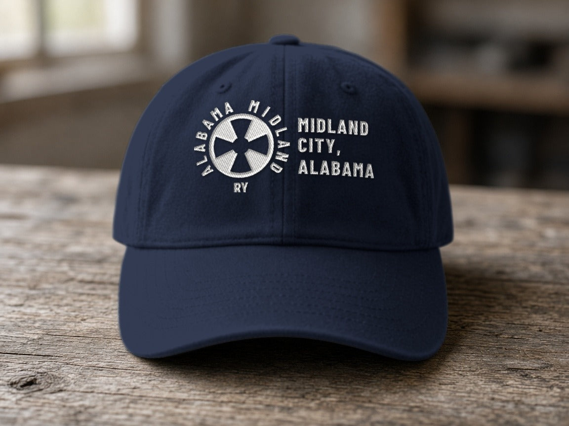 Alabama Midland Railway Midland City Hat – Dark Navy