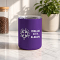 Alabama Midland Railway Midland City Insulated Tumbler 10oz – Dark Purple