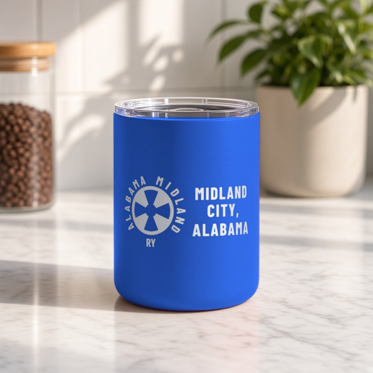 Alabama Midland Railway Midland City Insulated Tumbler 10oz – Royal Blue