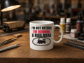 Not Retired, Just Model Railroading Full Time Mug