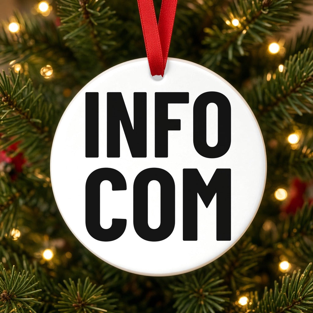 Infocom Christmas Ornament