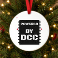 Powered By DCC Christmas Ornament