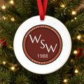 Wiregrass Steel Wheels Christmas Ornament