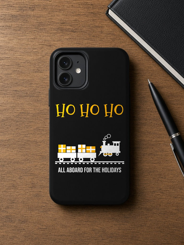 HO HO HO Model Railroad Phone Case