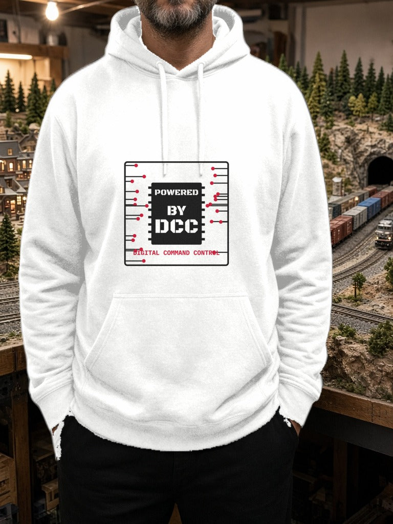 Powered By DCC Hoodie - White