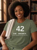 42 The Answer Tee (Polyester) – Military Green
