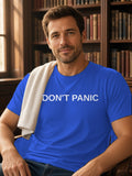 DON'T PANIC Tee (Polyester) – Royal