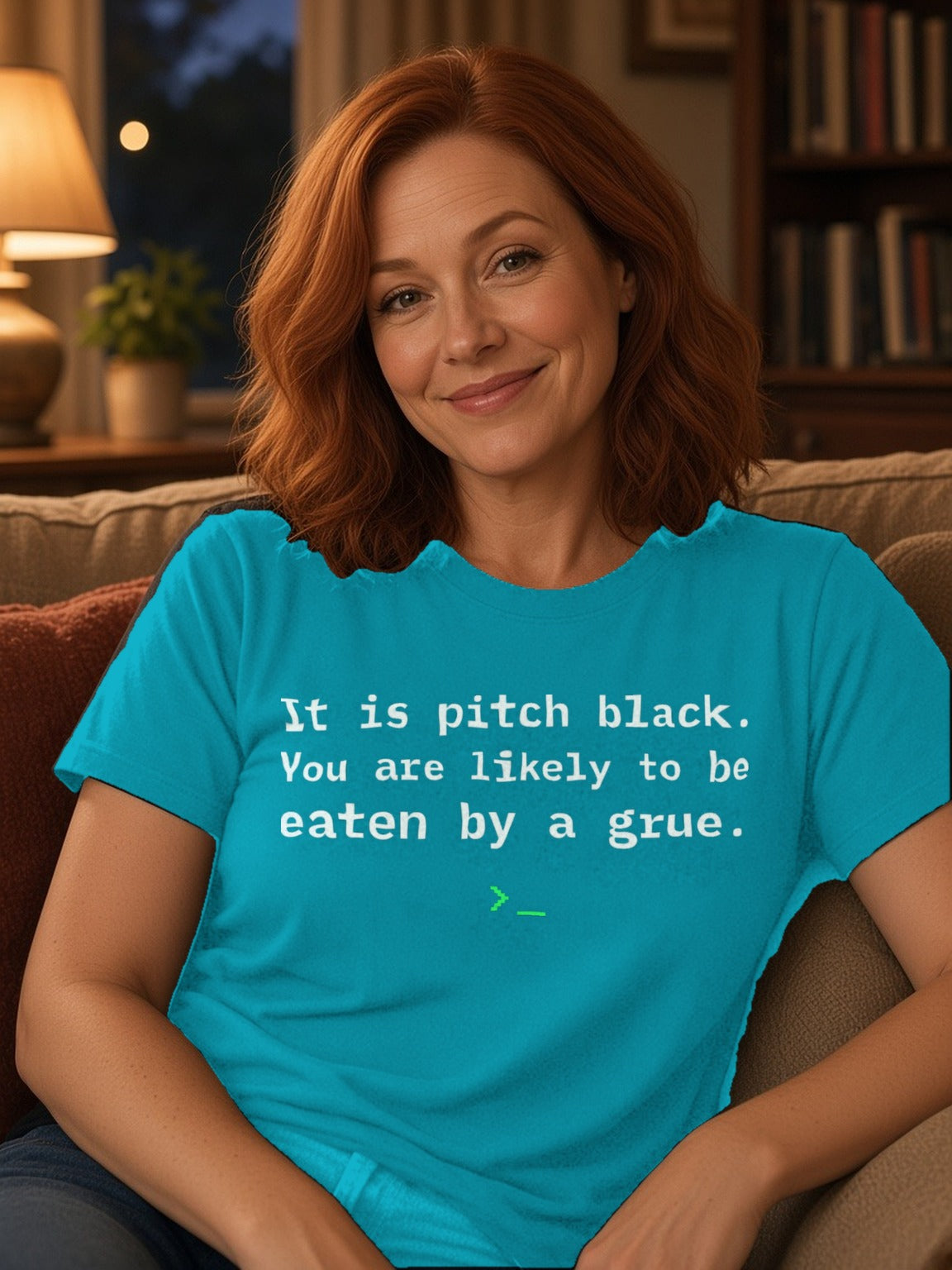 Eaten by a Grue Tee (Polyester) – California Blue