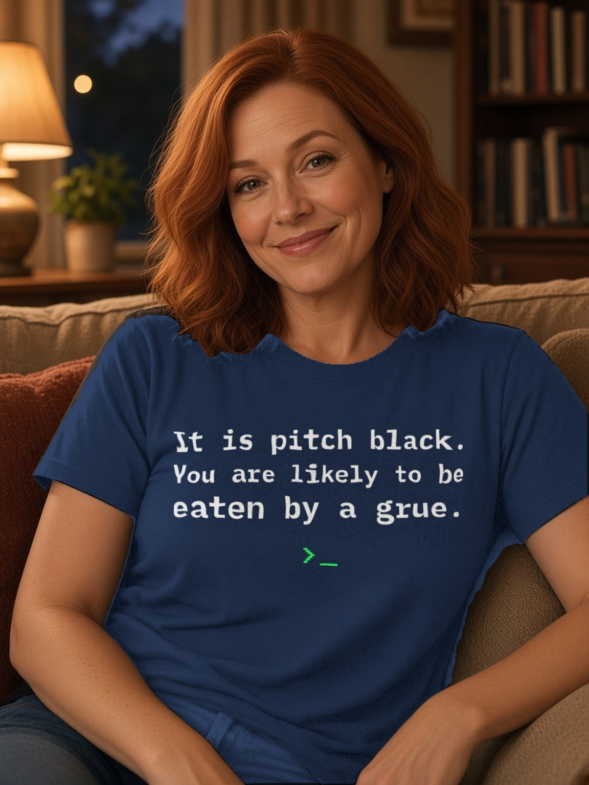 Eaten by a Grue Tee (Polyester) – J. Navy