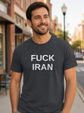 FUCK IRAN Tee (Polyester) – Charcoal Grey
