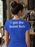 Infocom Babel Fish Retro Tee (Polyester) – Royal