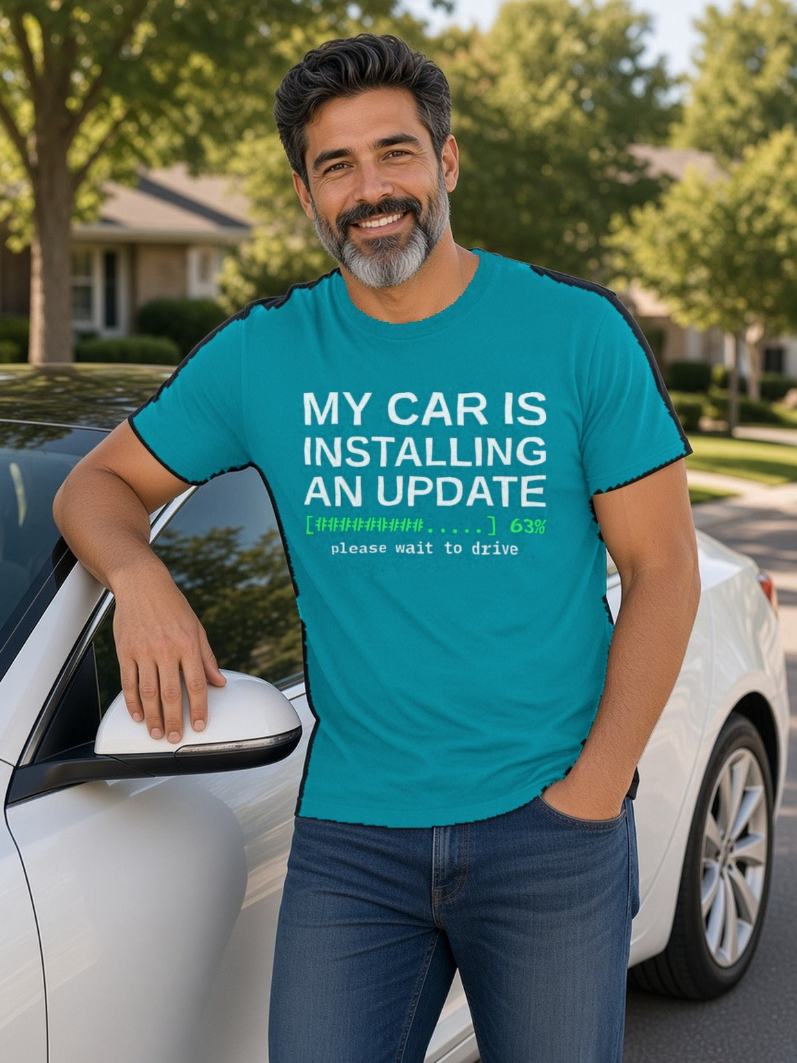 Installing Update Tee (Polyester) – California Blue
