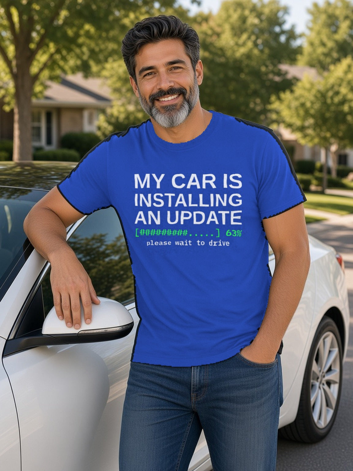 Installing Update Tee (Polyester) – Royal