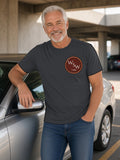 Wiregrass Steel Wheels Tee (Polyester) – Charcoal Grey