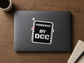 Powered By DCC Sticker