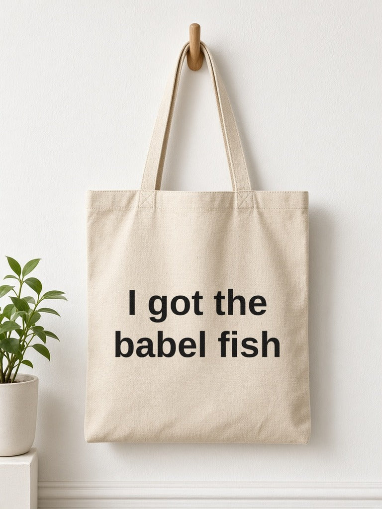 Infocom Babel Fish Tote Bag