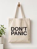 DON'T PANIC Tote Bag