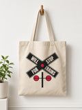Will Stop For Trains Tote Bag