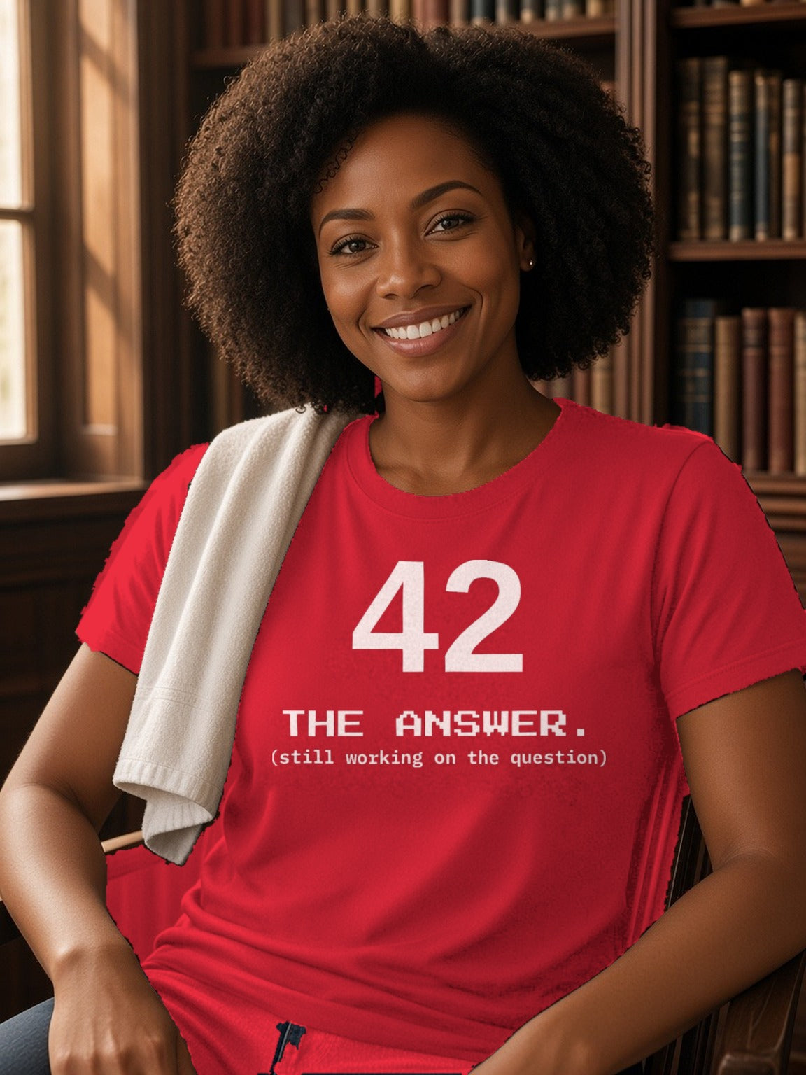 42 The Answer Tee – Red