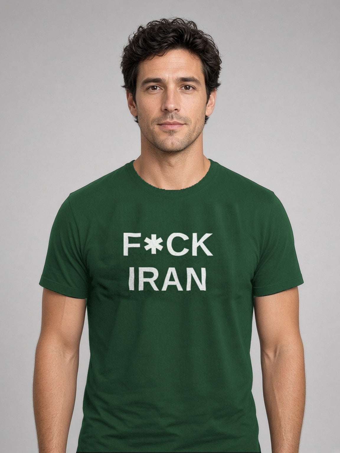 F*CK IRAN Tee – Forest