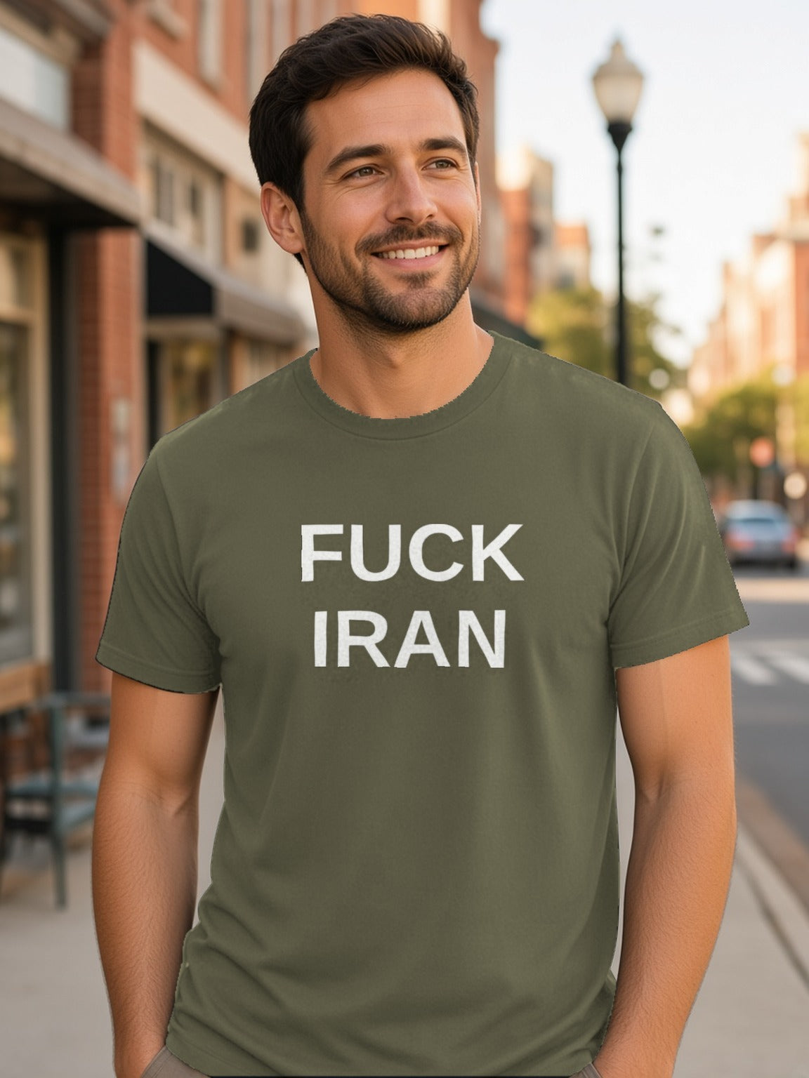 FUCK IRAN Tee – Army