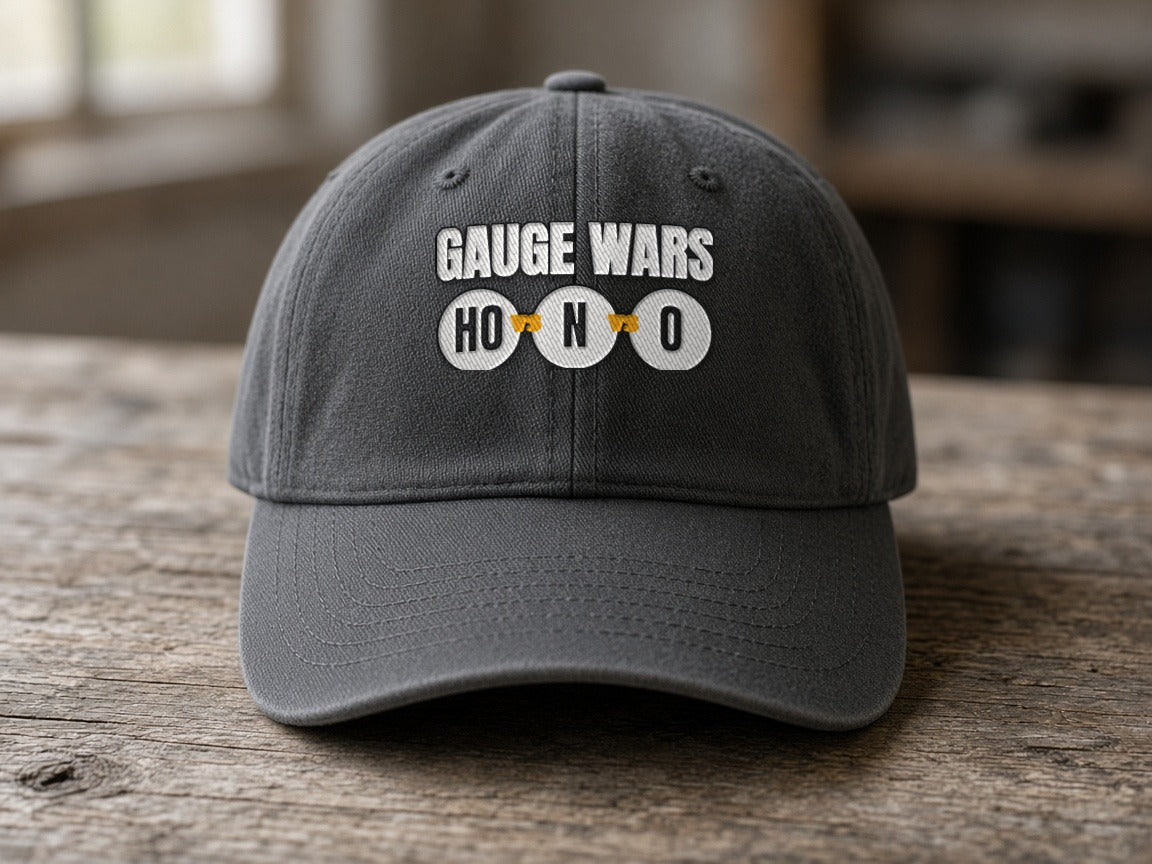 Gauge Wars Dad Hat – Charcoal Grey