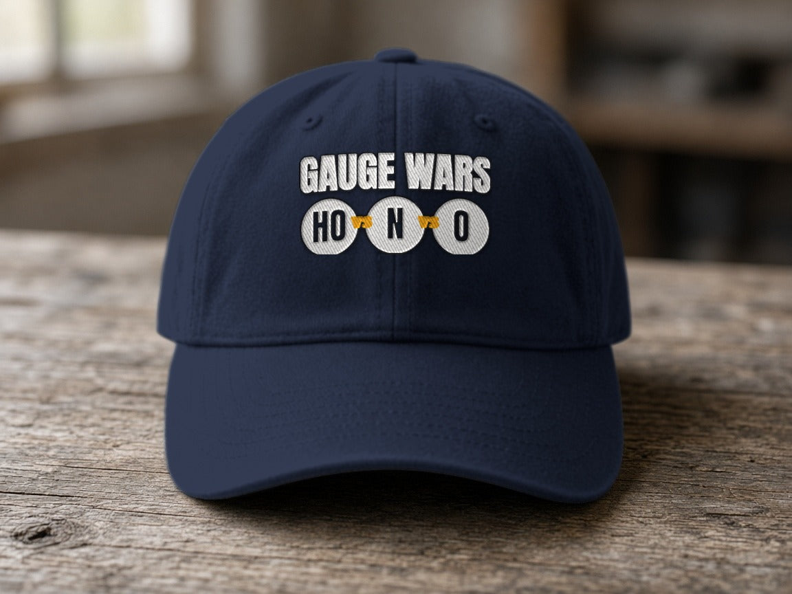 Gauge Wars Dad Hat – Dark Navy