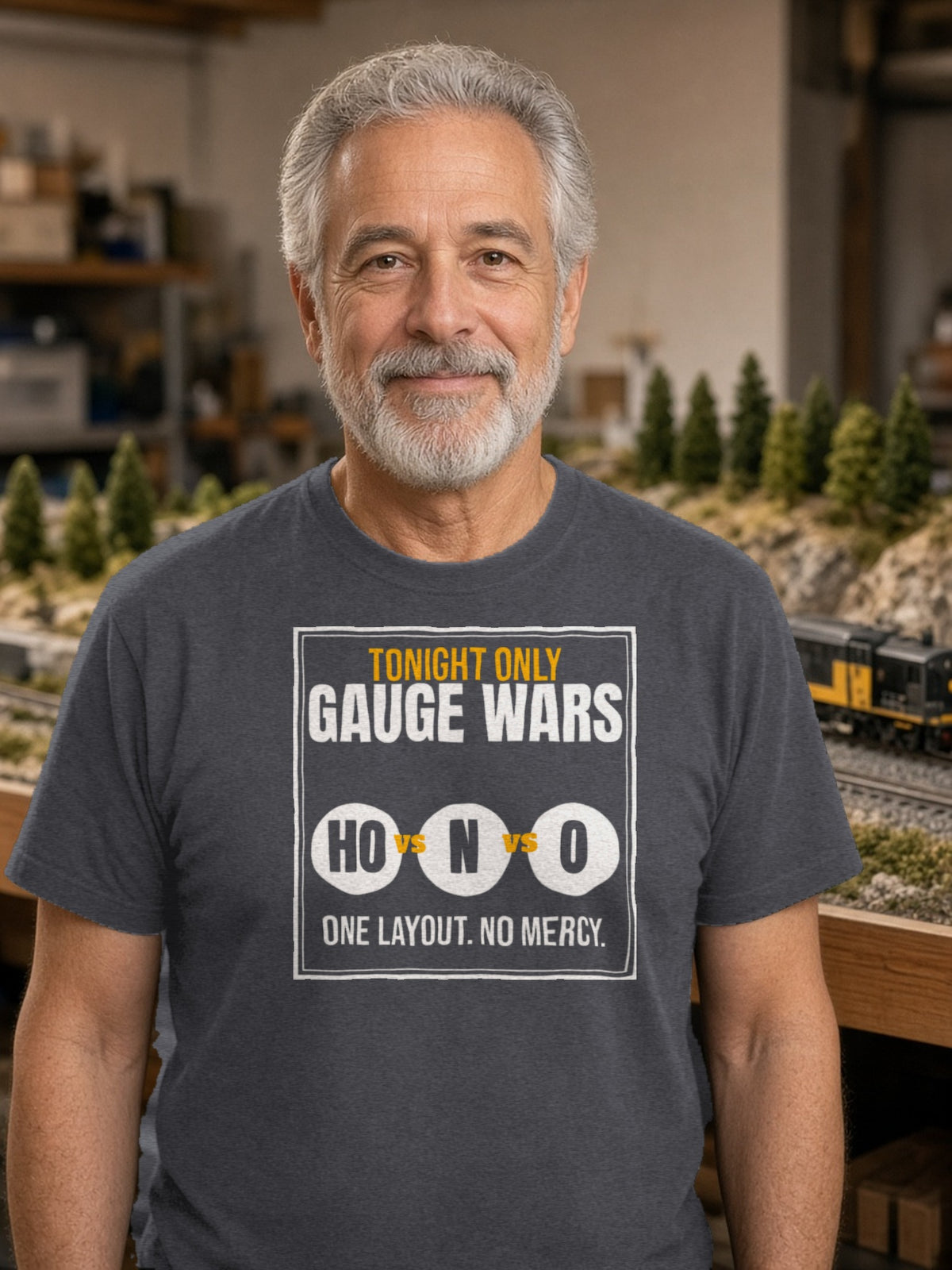 Gauge Wars – Dark Grey Heather