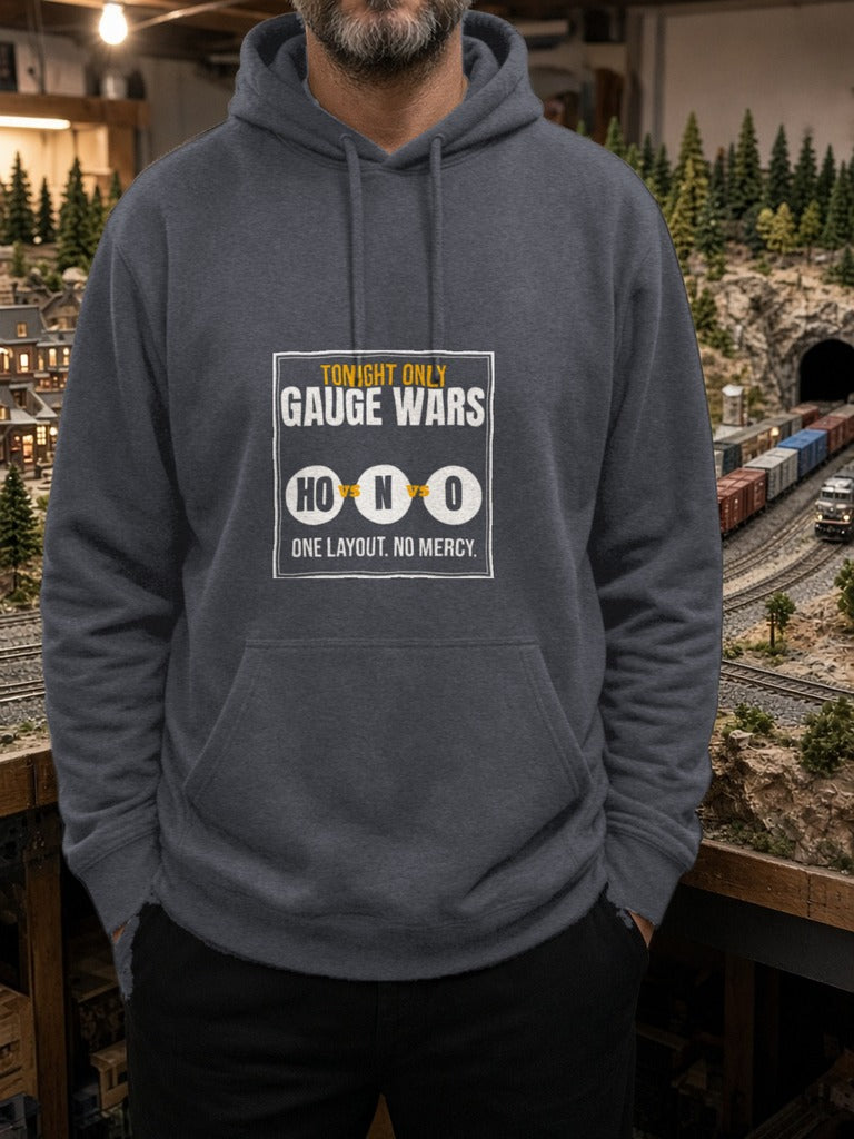 Gauge Wars Hoodie – Dark Heather