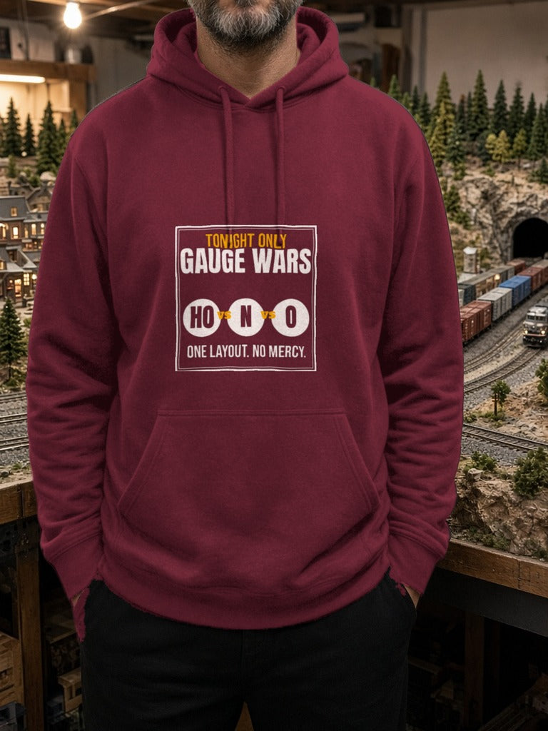 Gauge Wars Hoodie – Maroon