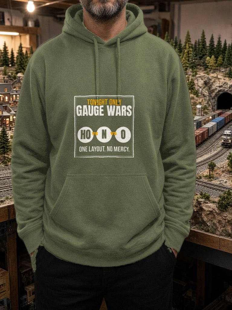Gauge Wars Hoodie – Military Green