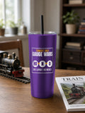 Gauge Wars Insulated Tumbler 20oz – Dark Purple