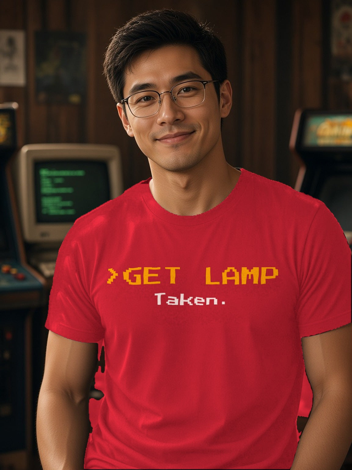 GET LAMP Tee – Red