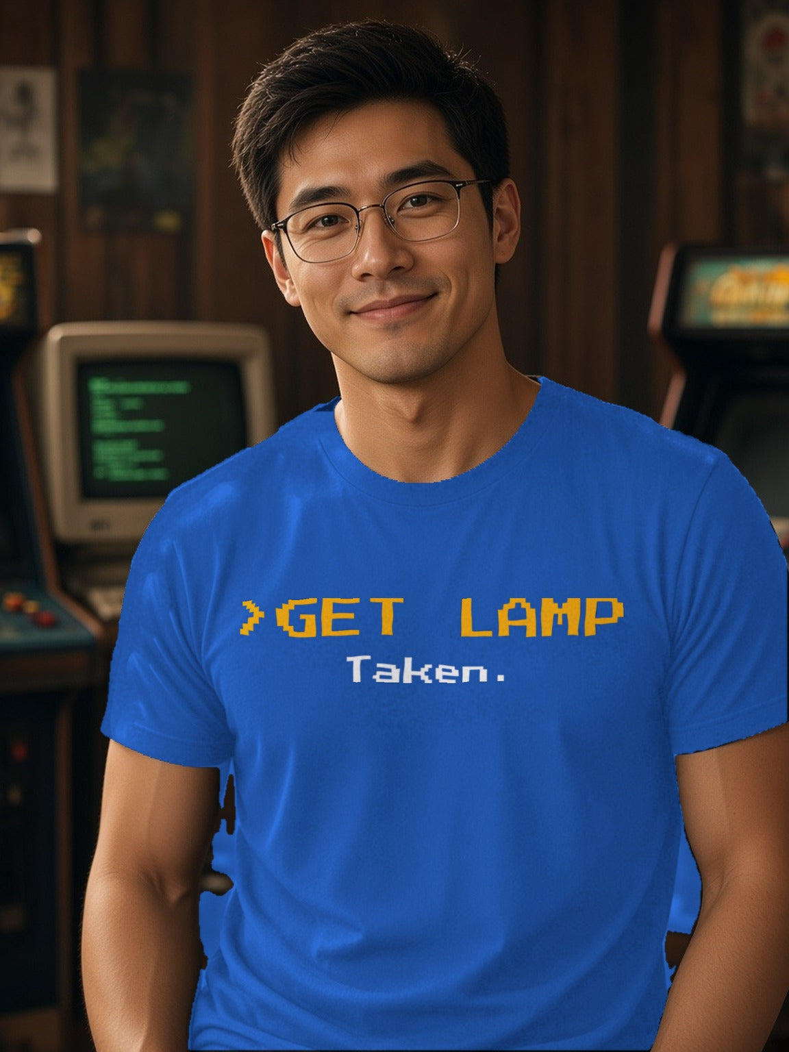 GET LAMP Tee – True Royal
