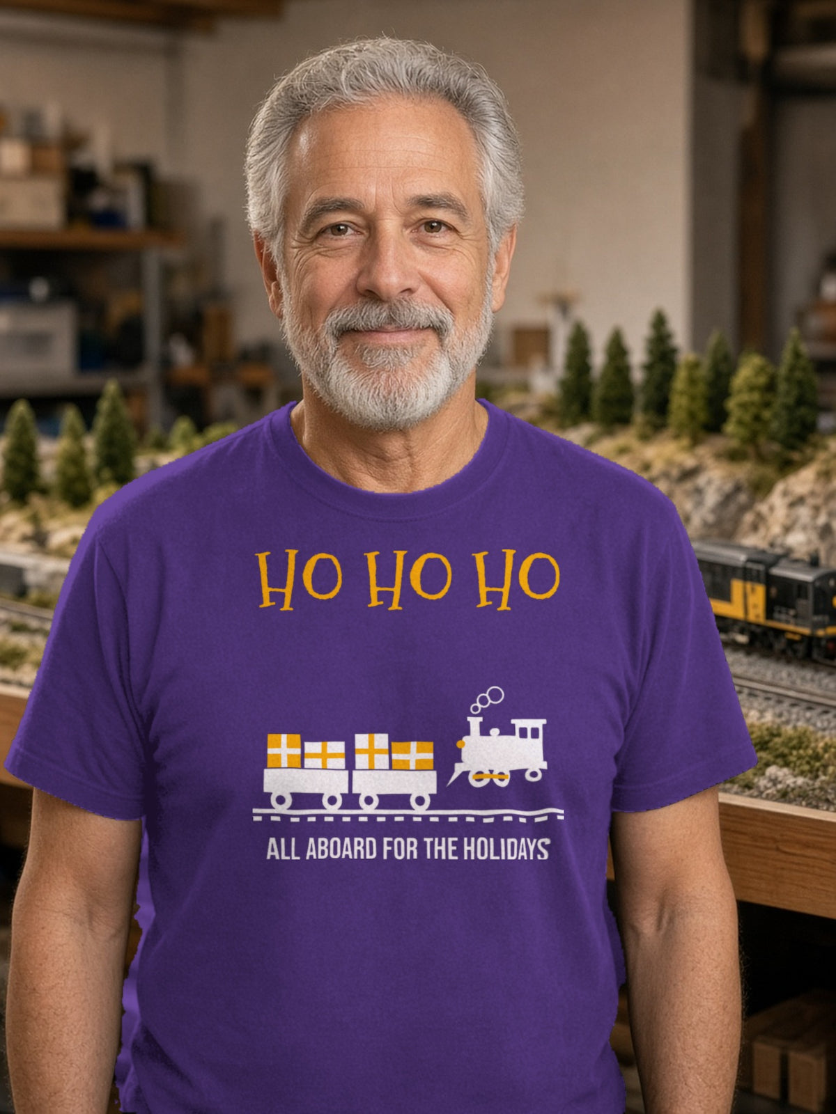 HO HO HO Model Railroad – Team Purple