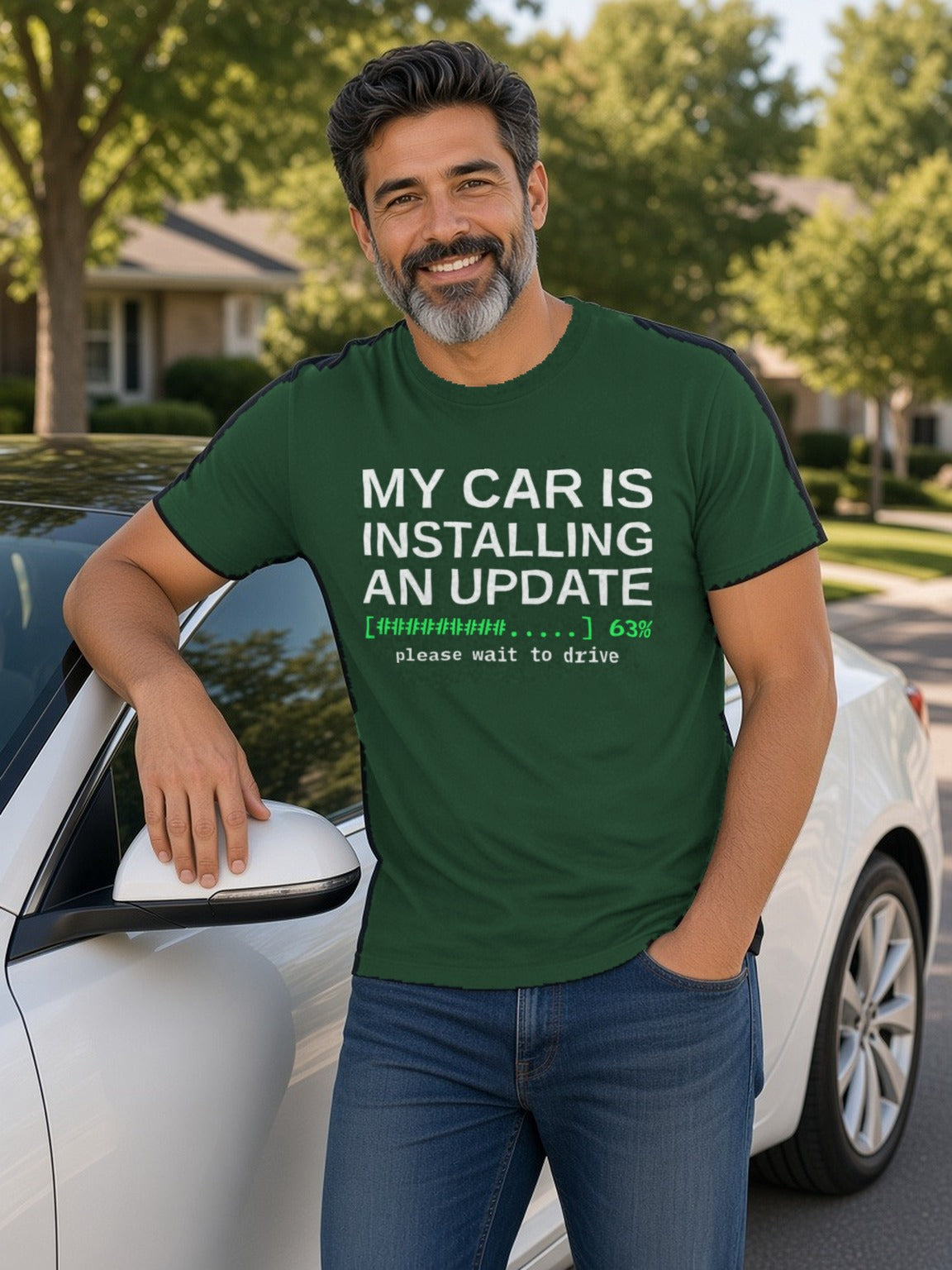 Installing Update Tee – Forest