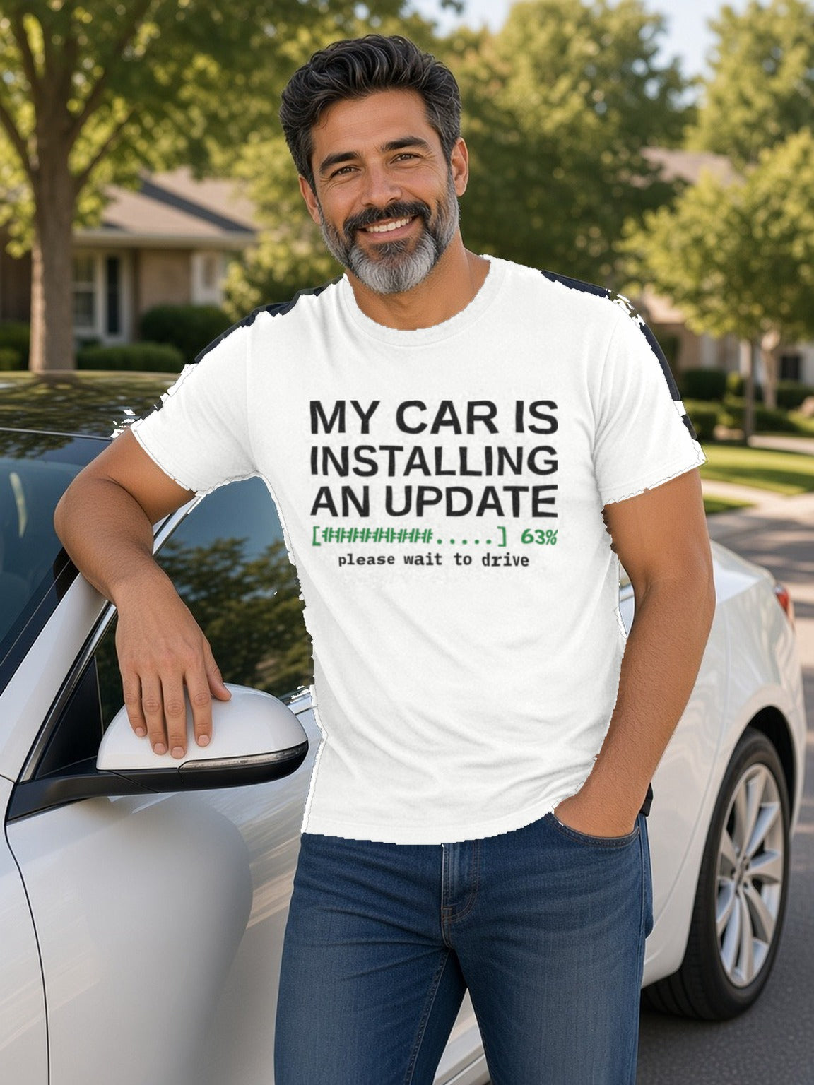 Installing Update Tee – White