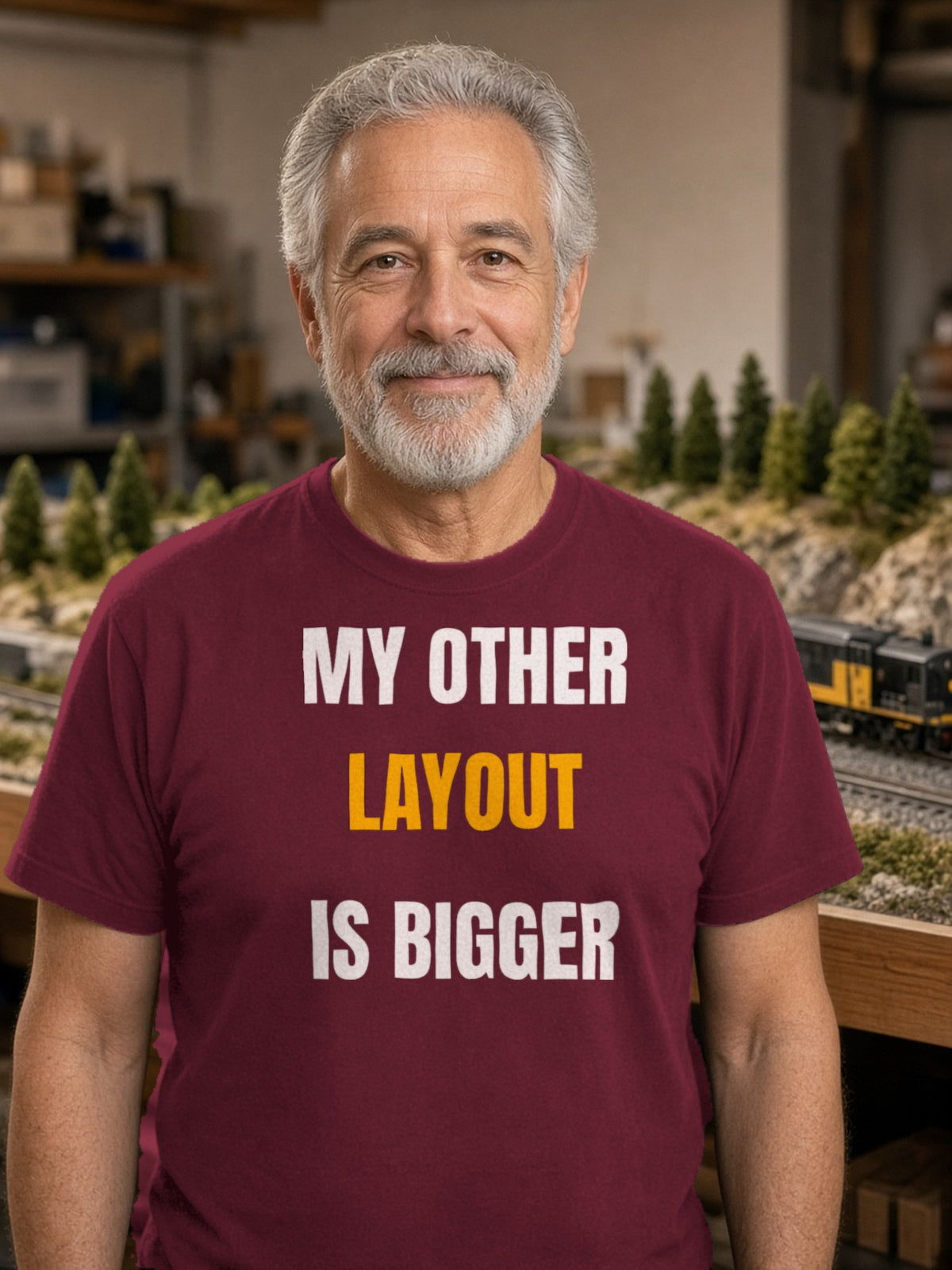 My Other Layout Is Bigger – Maroon