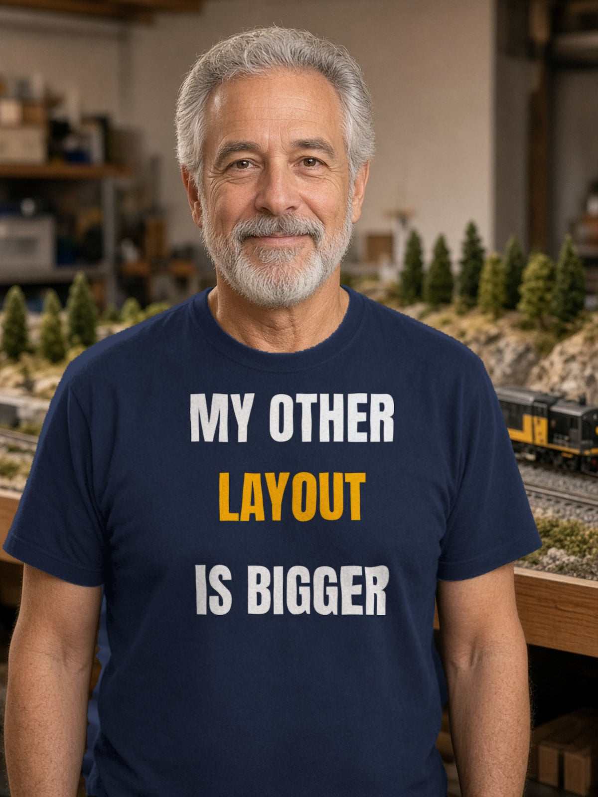 My Other Layout Is Bigger – Navy