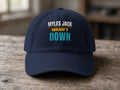MYLES JACK WASN'T DOWN Dad Hat – Dark Navy