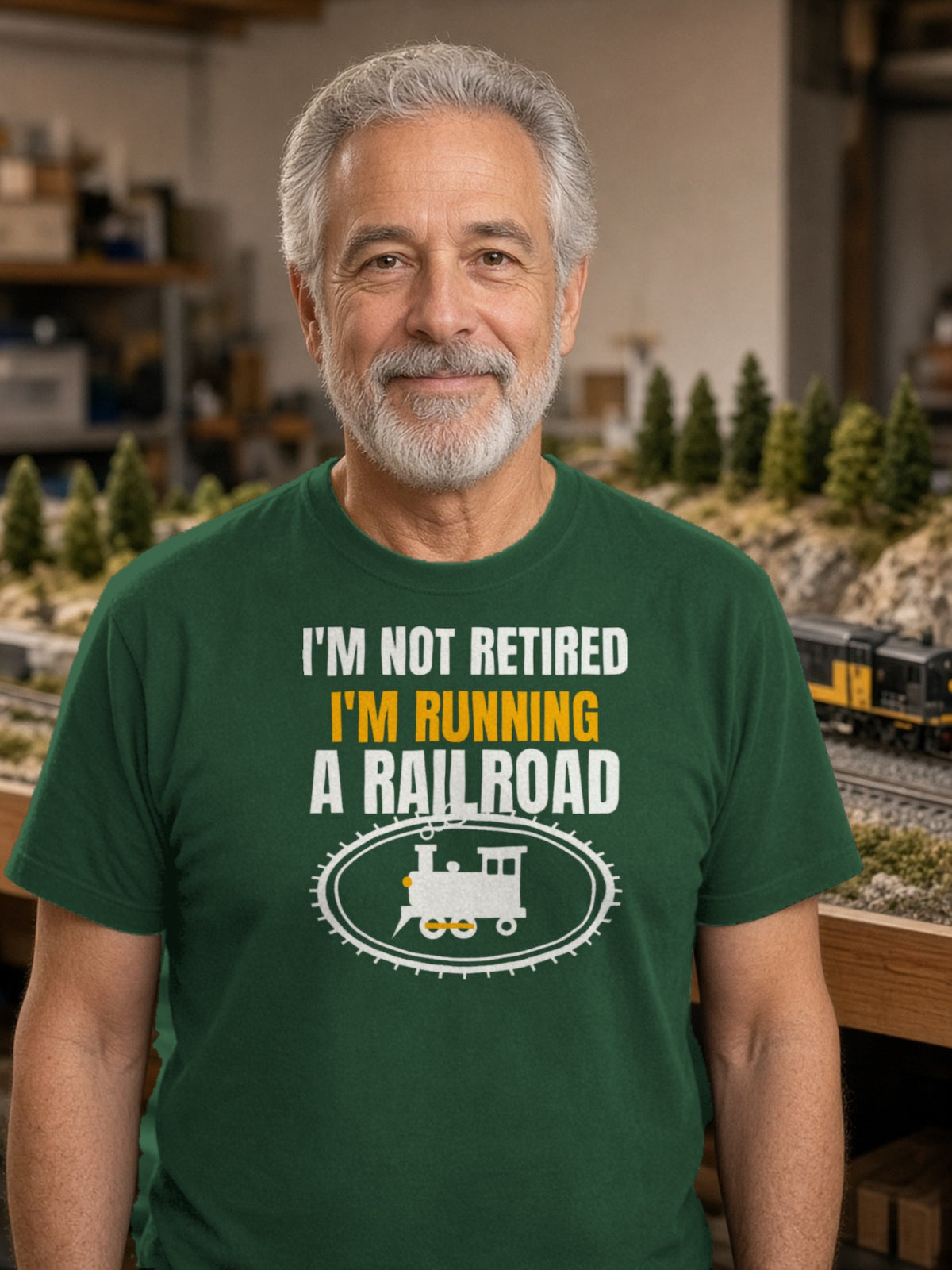 Not Retired, Just Model Railroading Full Time – Forest