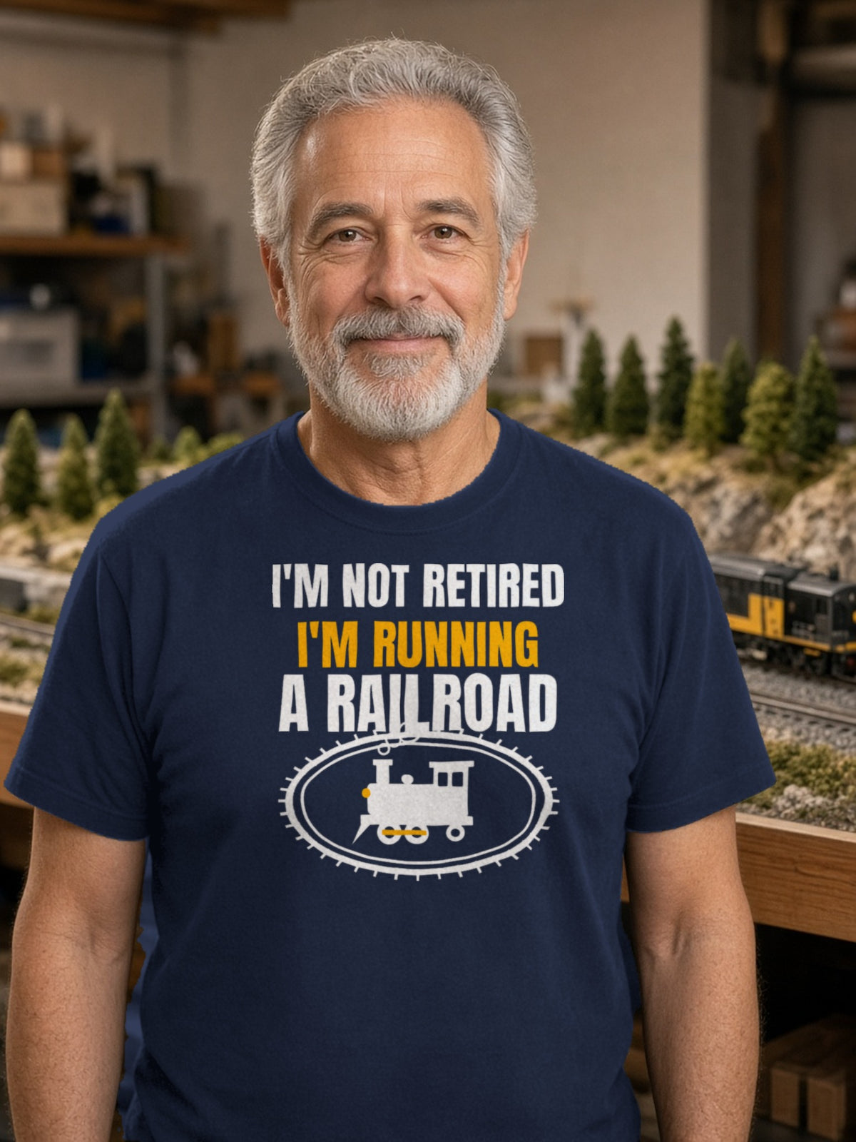 Not Retired, Just Model Railroading Full Time – Navy