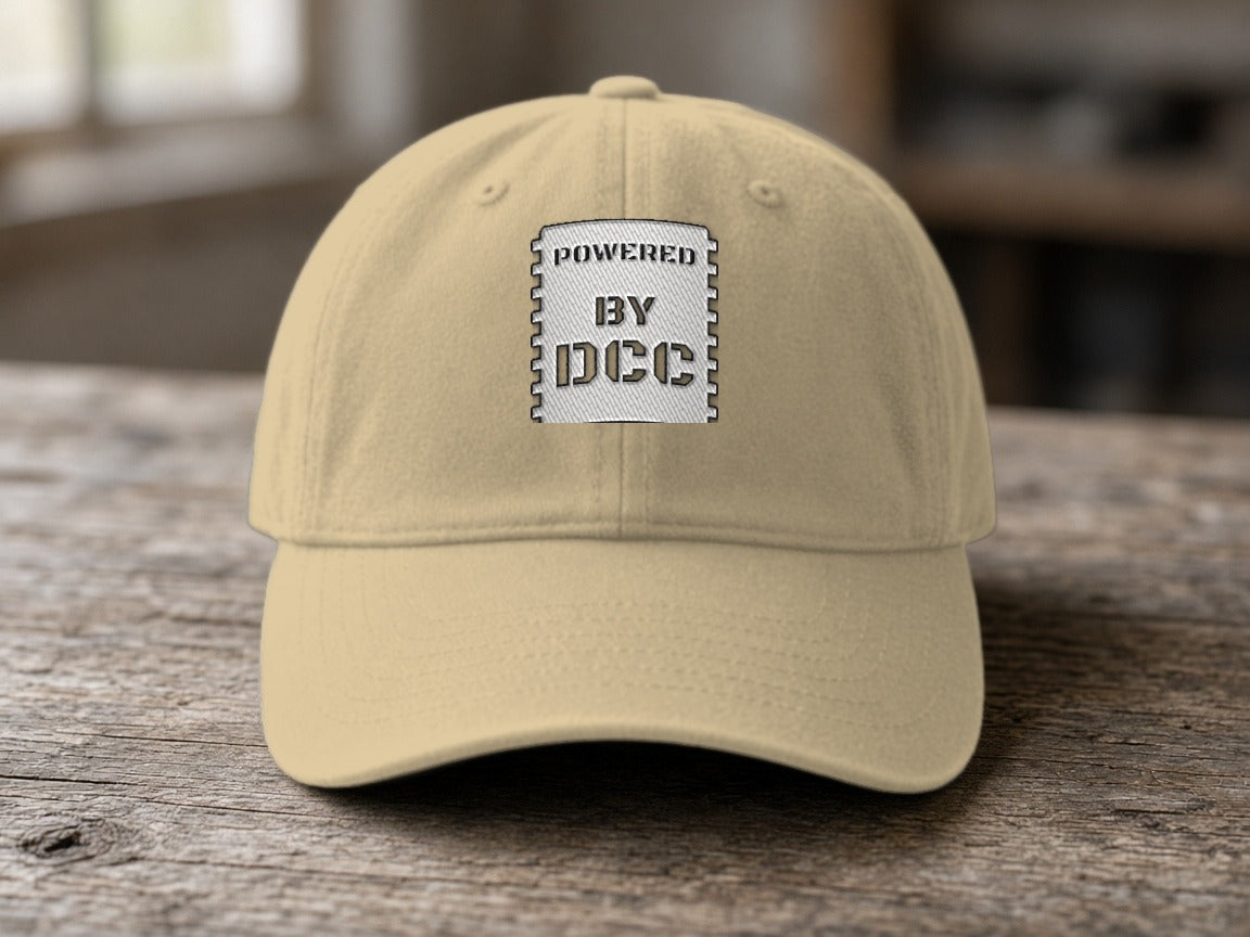 Powered By DCC Dad Hat – Khaki