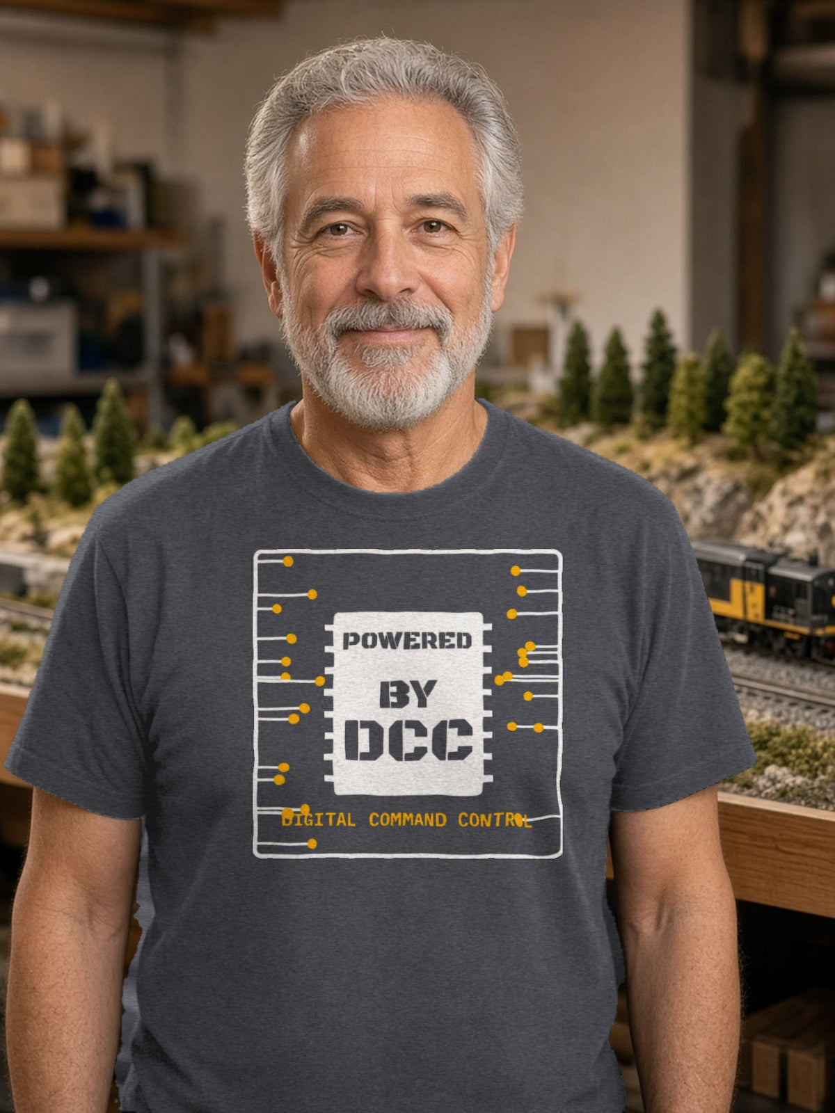 Powered By DCC – Dark Grey Heather