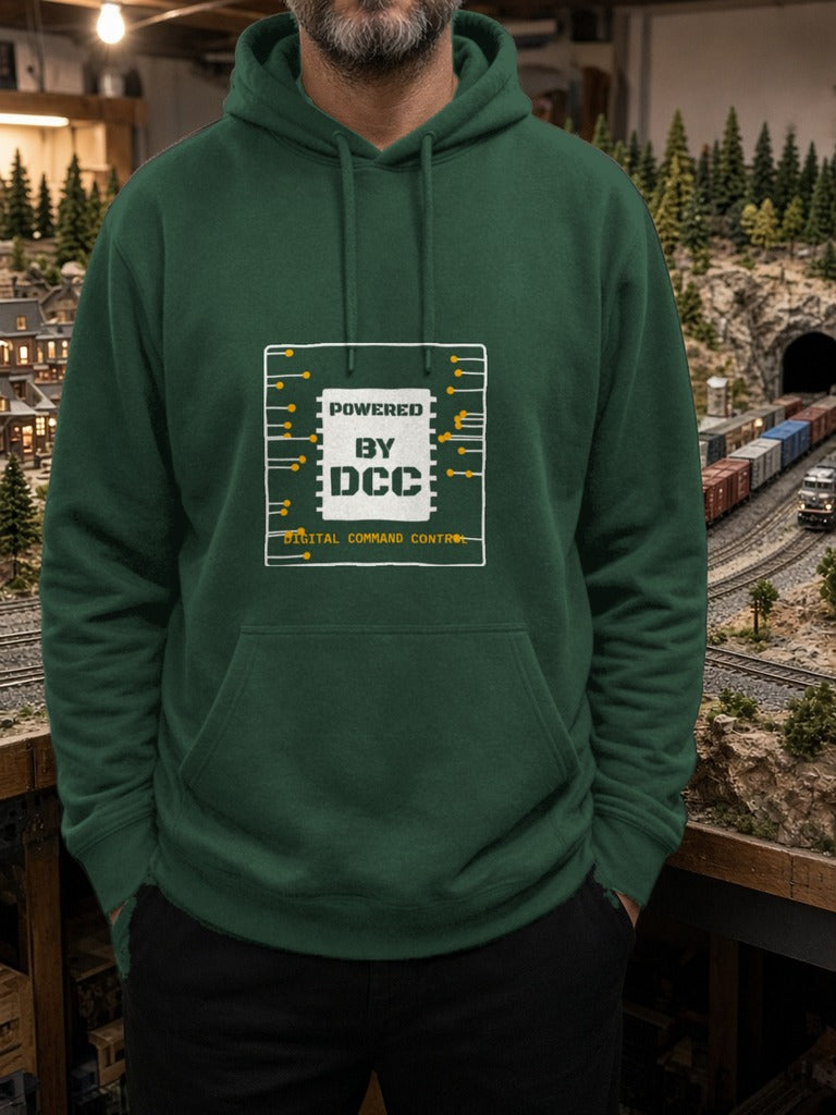 Powered By DCC Hoodie – Forest Green